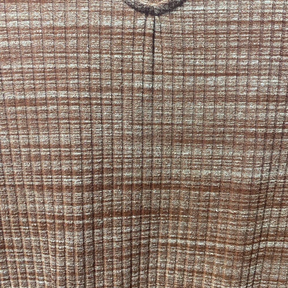 Apt. 9 Women's Brown Crisscross Long Sleeve Top - Picture 3 of 7